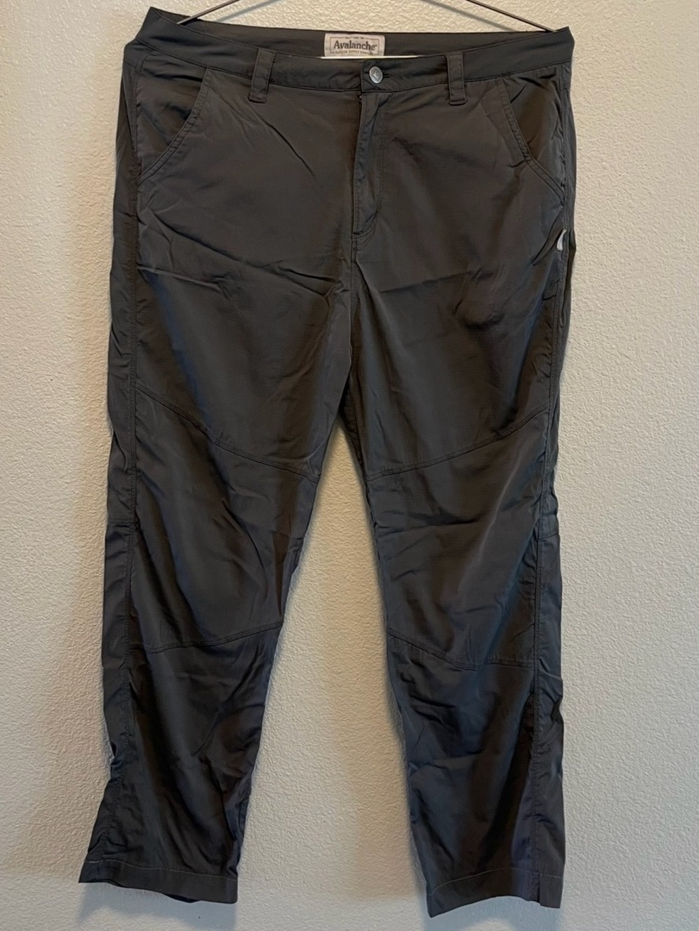 Avalanche Outdoor Pants Gray Activewear Hiking Outer Layer Women Size 34